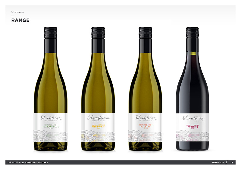 BRANDS: Silverstream New Zealand Wines Brand Visuals